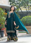 Zeenat By Afsana Velvet Embroidery Readymade Suit Exporters In India